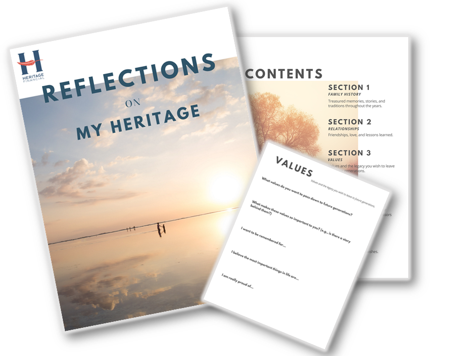 Reflections on my heritage image