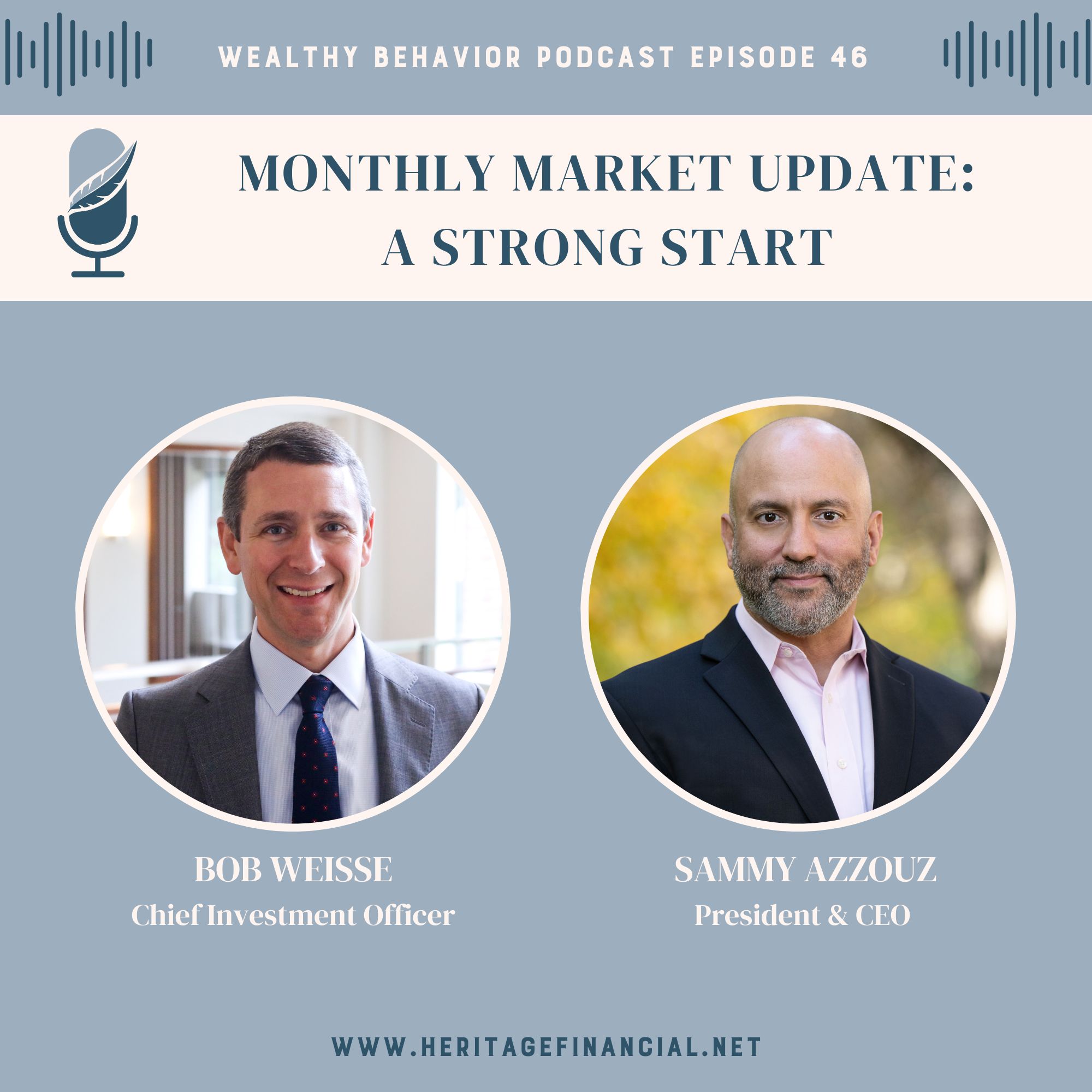 Wealthy Behavior Podcast - Monthly Market Update: A Strong Start