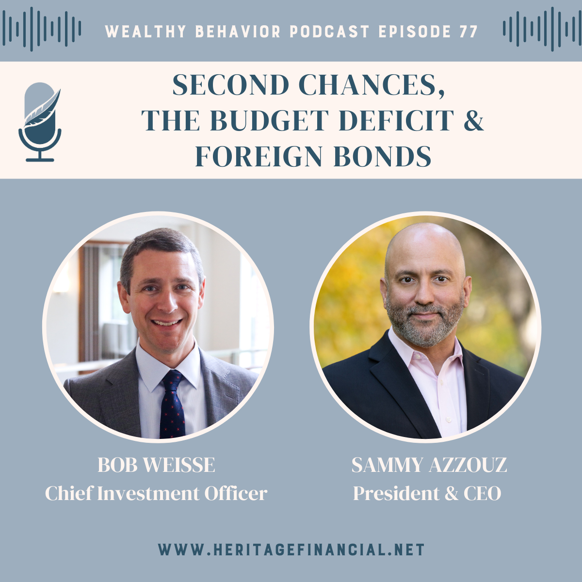 Second Chances, The Budget Deficit & Foreign Bonds